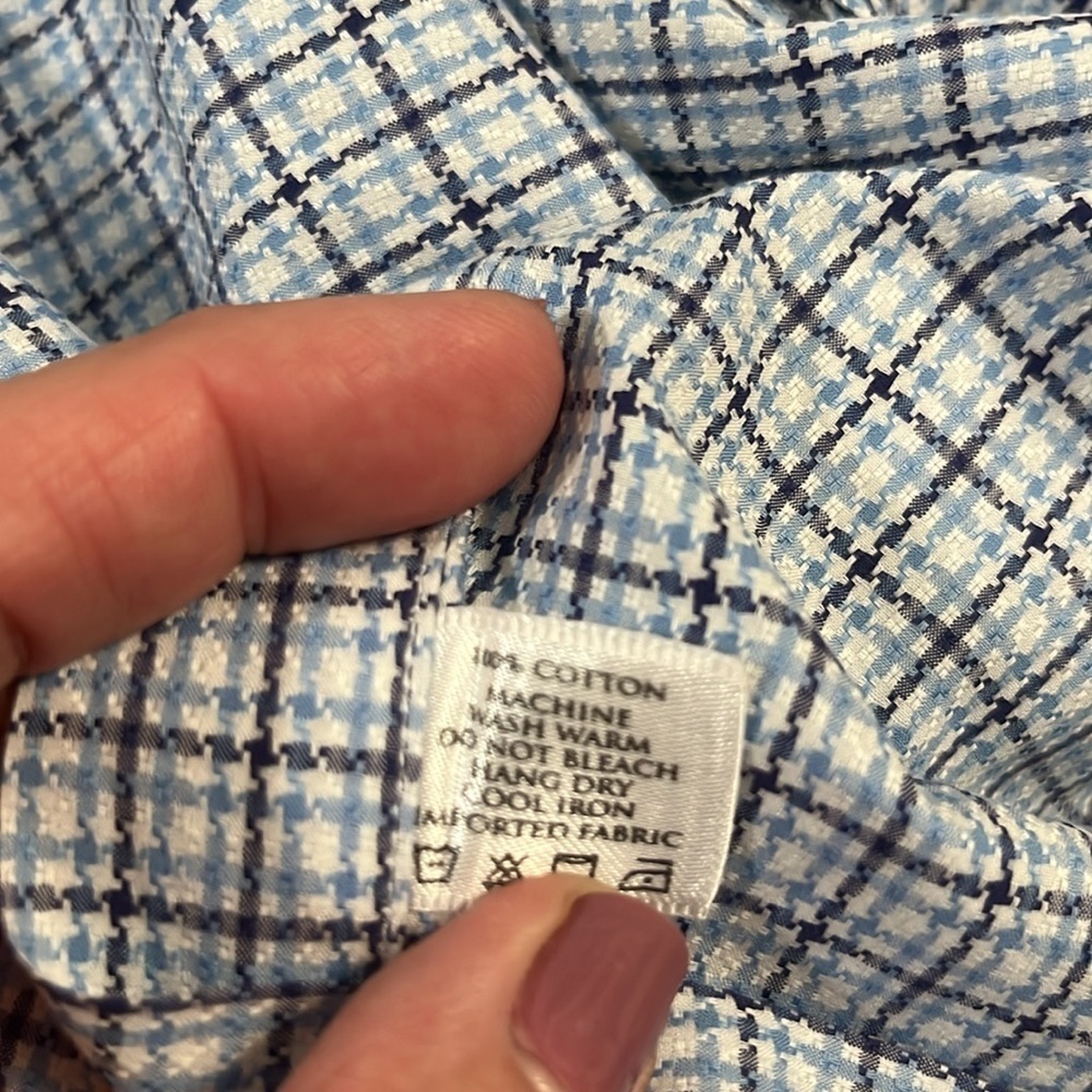 Robert Talbott Carmel Button Down Size Large - image 7